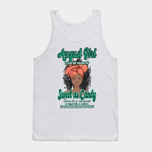 'August Girl African Woman' Awesome Melanin Gift Tank Top